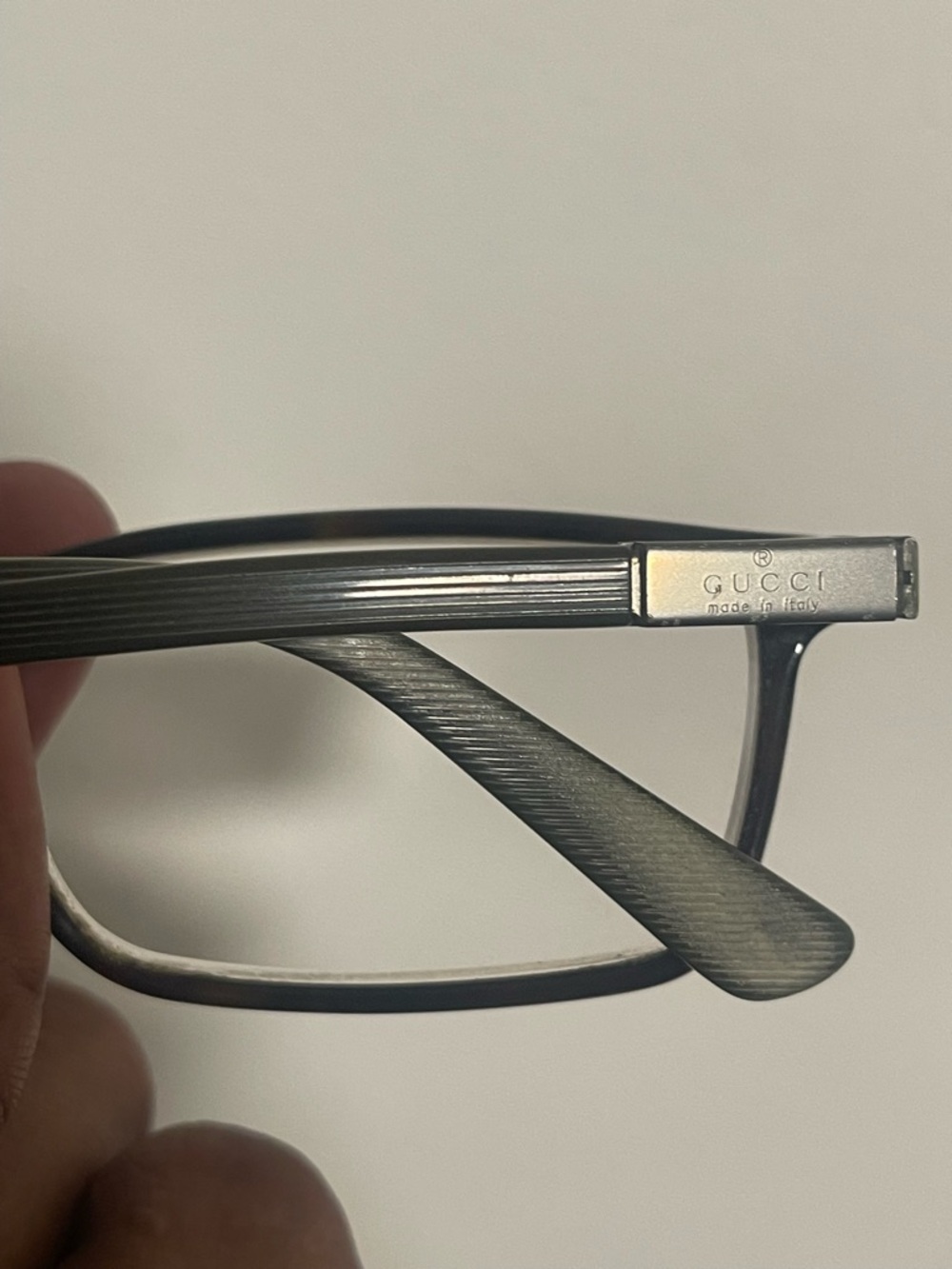 Black Rectangular Prescription Glasses - Picture 3 of 6